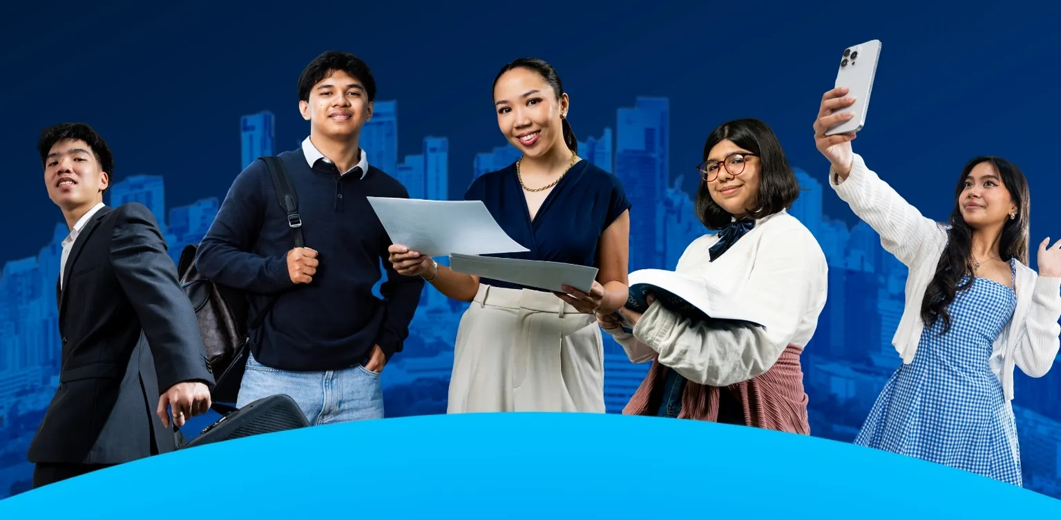 iACADEMY School of Business and Liberal Arts students